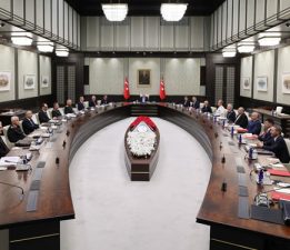 Millî Güvenlik Kurulu, Cumhurbaşkanı Erdoğan başkanlığında toplandı