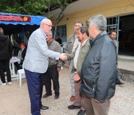 Başkan Kurt yağmur duasına katıldı