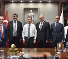 ERİAD’DAN BAŞKAN ATAÇ’A ZİYARET