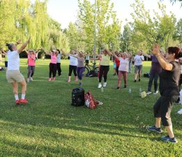 Odunpazarı’nda kadınlar parklarda spora büyük ilgi gösteriyor
