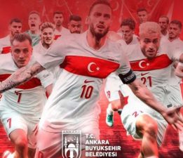 Ankara Büyükşehir Belediyesinden milli maça davet: Galler-Türkiye maçı dev ekranda