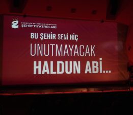 ŞEHİR TİYATROLARI HALDUN DORMEN’İ UNUTMADI