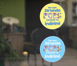 HER AYIN 26’SI İNDİRİM GÜNÜ  COŞKUSU DEVAM EDİYOR
