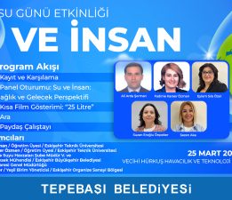 TEPEBAŞI BELEDİYESİ’NDEN DÜNYA SU GÜNÜ ETKİNLİĞİ:”SU VE İNSAN” MüdürlüklerGenel Haberler23.3.2026