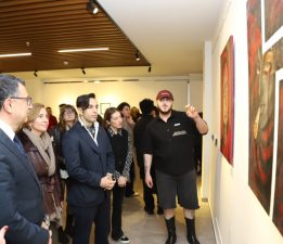 “SPATİUM” SERGİSİ SANAT SOKAĞI’NDA AÇILDI