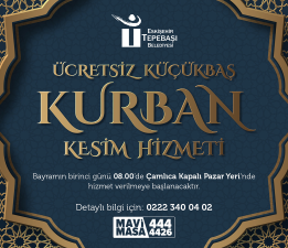 TEPEBAŞI’NDA KESİM ALANI HAZIR