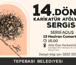 TEPEBAŞI’NDA MİNİK KARİKATÜRİSTLERİN ESERLERİ SERGİLENECEK